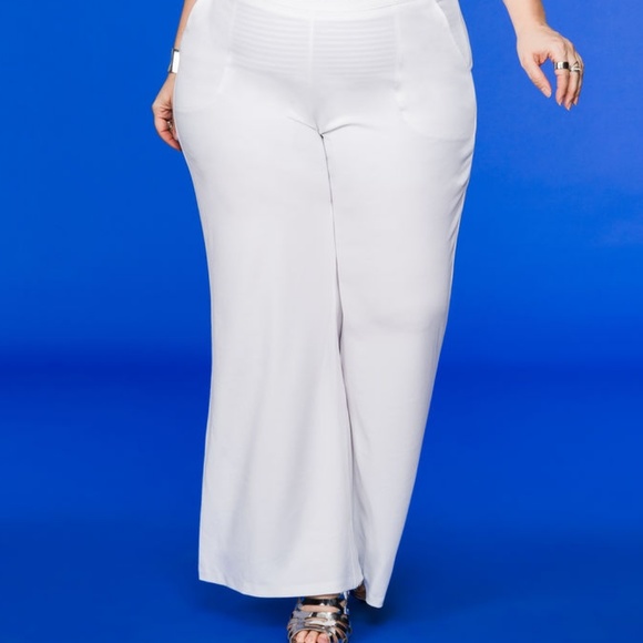 ashley stewart wide leg pants